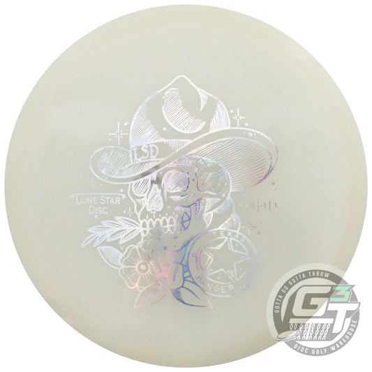 Lone Star Artist Series Glow Bravo Texas Ranger Midrange Golf Disc