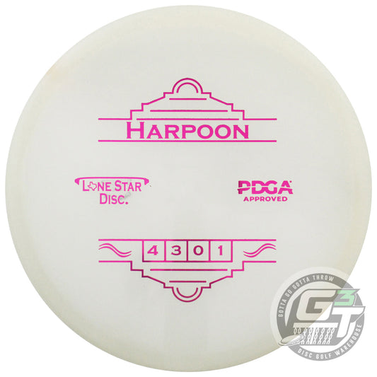 Lone Star Glow Bravo Harpoon Midrange Golf Disc