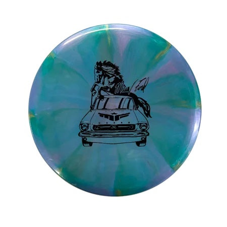 Mint Discs Limited Edition Mason Ford Stamp Swirly Sublime Mustang Midrange Golf Disc
