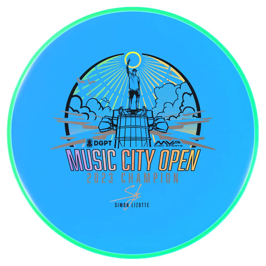 Axiom Limited Edition Simon Lizotte 2023 Music City Open Champion Edition Fission Proxy Putter Golf Disc