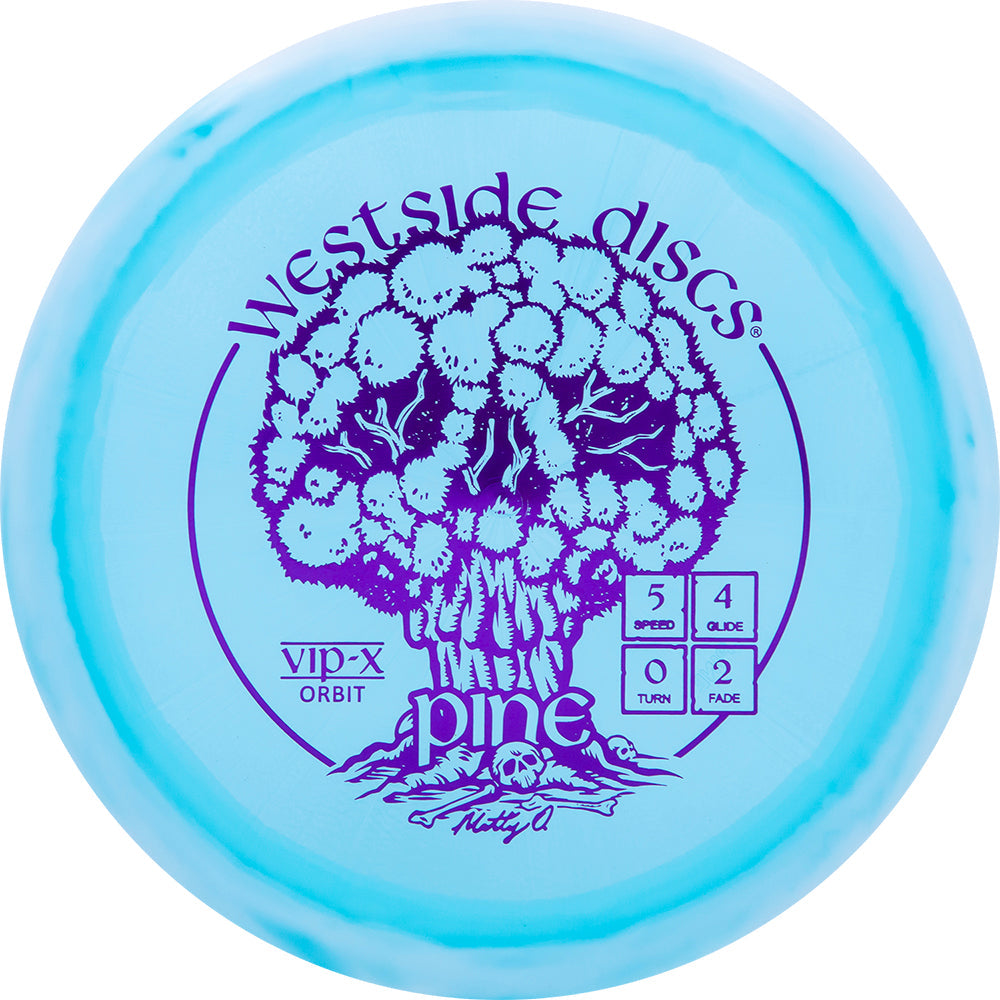 Westside Limited Edition 2024 Tour Series Matt Orum VIP-X Pine Midrange Golf Disc