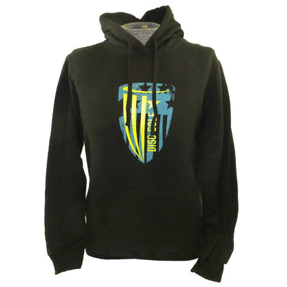 DGA Apparel M / Black w/ Blue Print DGA Stars & Stripes Pullover Hoodie Disc Golf Sweatshirt