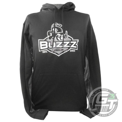 Discraft Apparel S / Black / Gray Discraft Hive Hex Performance Pullover Hoodie Disc Golf Sweatshirt