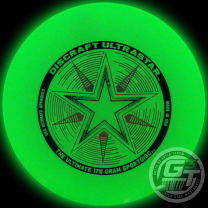 Discraft Ultimate Discraft Nite Glow Ultra-Star 175g Ultimate Disc