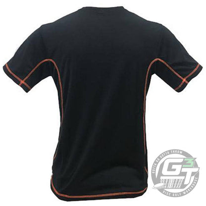 DUDE Apparel DUDE Big Logo Tech Short Sleeve Performance Disc Golf Shirt
