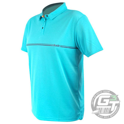 DUDE Apparel XS / Blue DUDE Gregg Barsby Short Sleeve Performance Disc Golf Polo Shirt