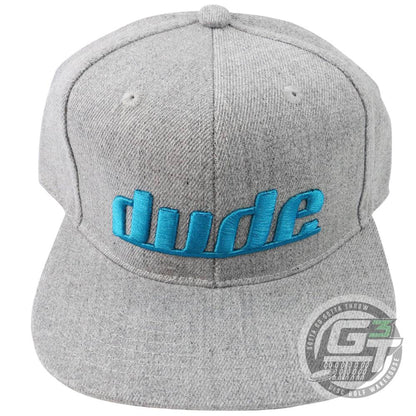 DUDE Apparel Gray DUDE KJ Nybo Cap Adjustable Disc Golf Hat