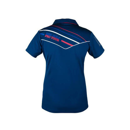 DUDE Apparel DUDE Ladies Disc Golf Pro Tour Short Sleeve Performance Disc Golf Polo Shirt
