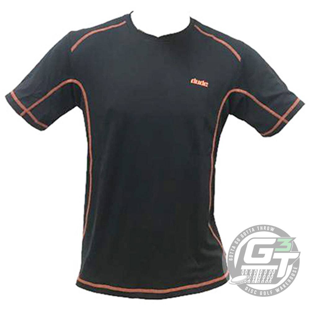 DUDE Apparel DUDE Small Logo Tech Short Sleeve Performance Disc Golf Shirt