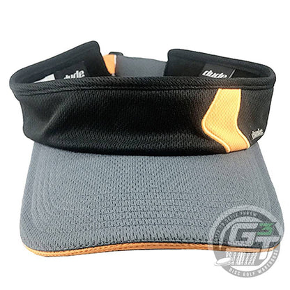 DUDE Apparel Black / Gray DUDE Zoe and Dustin Boomer Adjustable Disc Golf Visor