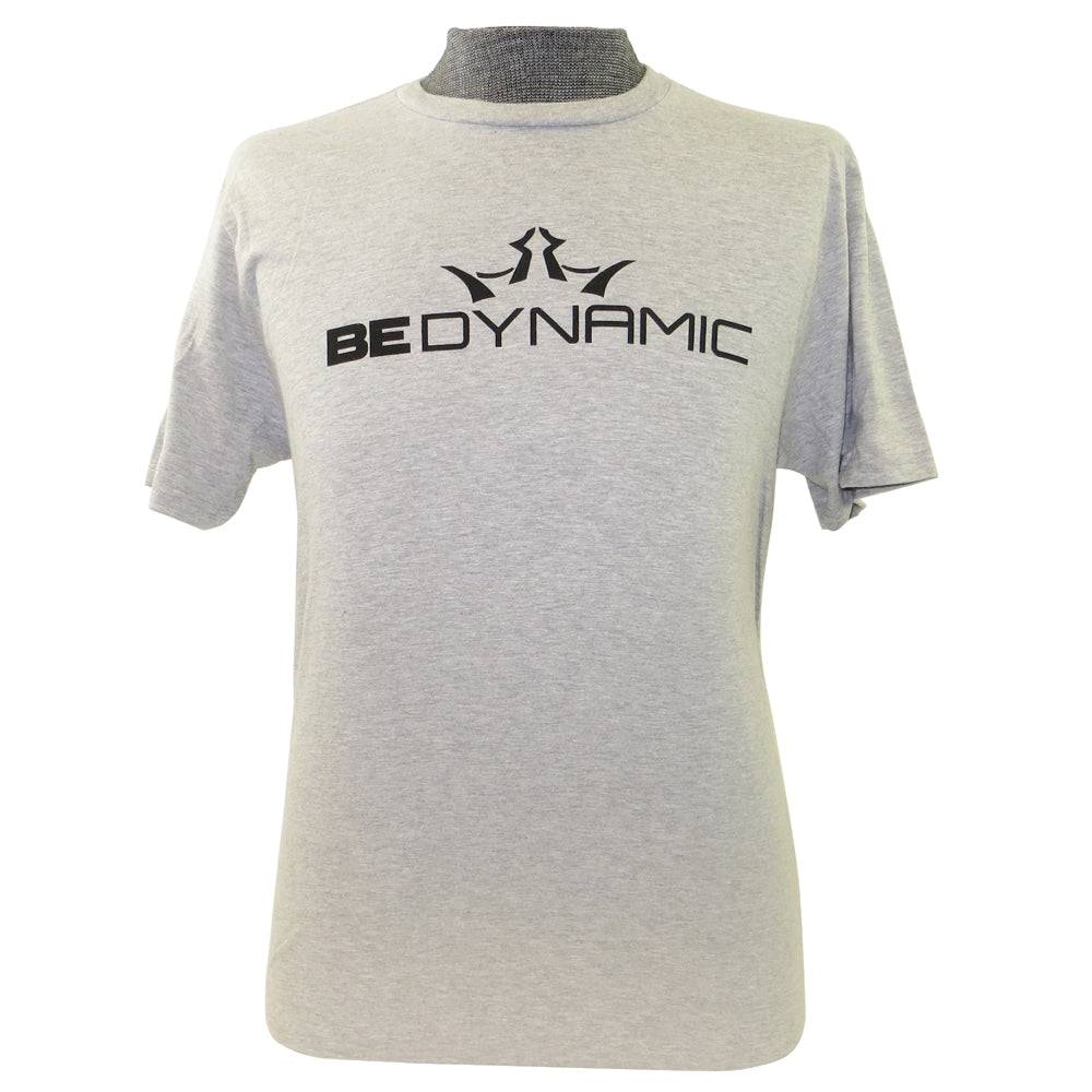 Dynamic Discs Apparel M / Gray Dynamic Discs Be Dynamic Bar Stamp Short Sleeve Disc Golf T-Shirt