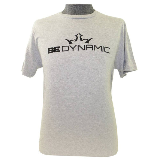 Dynamic Discs Apparel M / Gray Dynamic Discs Be Dynamic Bar Stamp Short Sleeve Disc Golf T-Shirt
