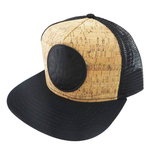 Dynamic Discs Apparel Black Dynamic Discs Cork Snapback Mesh Disc Golf Hat
