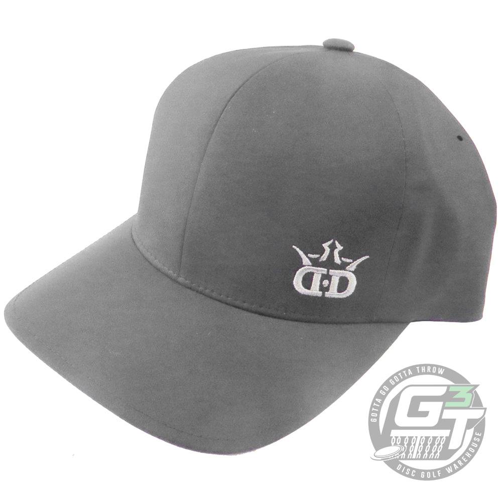 Dynamic Discs Apparel S / M / Dark Gray Dynamic Discs DD Logo FlexFit Delta Disc Golf Hat