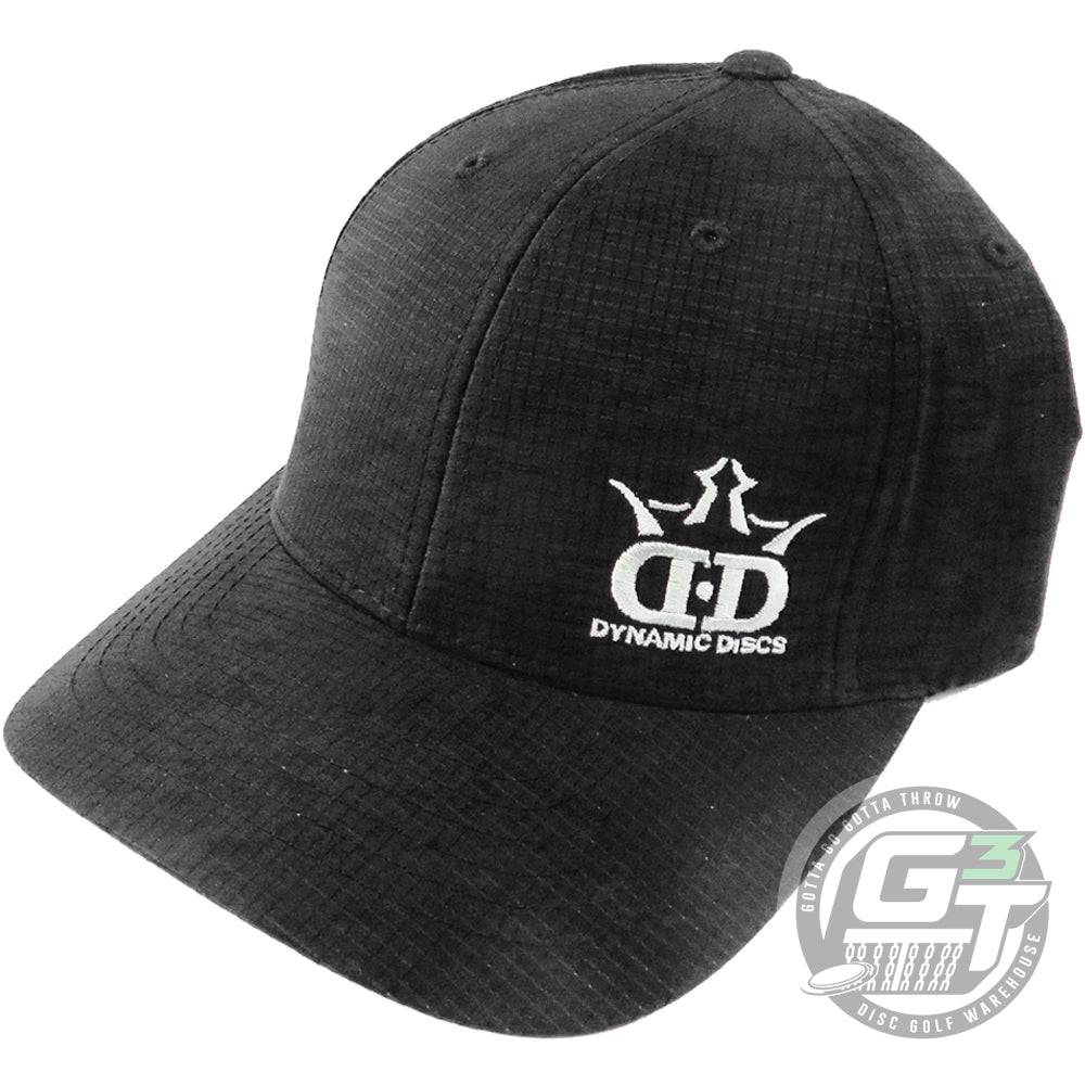 Dynamic Discs Apparel S / M / Black Dynamic Discs DD Logo Hydro Grid FlexFit Disc Golf Hat
