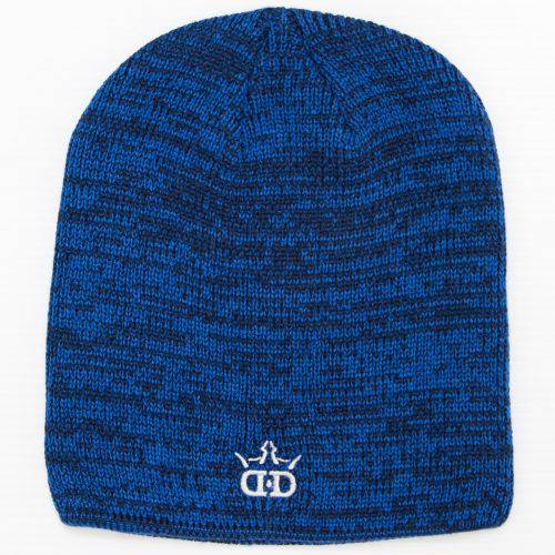 Dynamic Discs Apparel Blue Dynamic Discs DD Logo Marled Knit Beanie Winter Disc Golf Hat