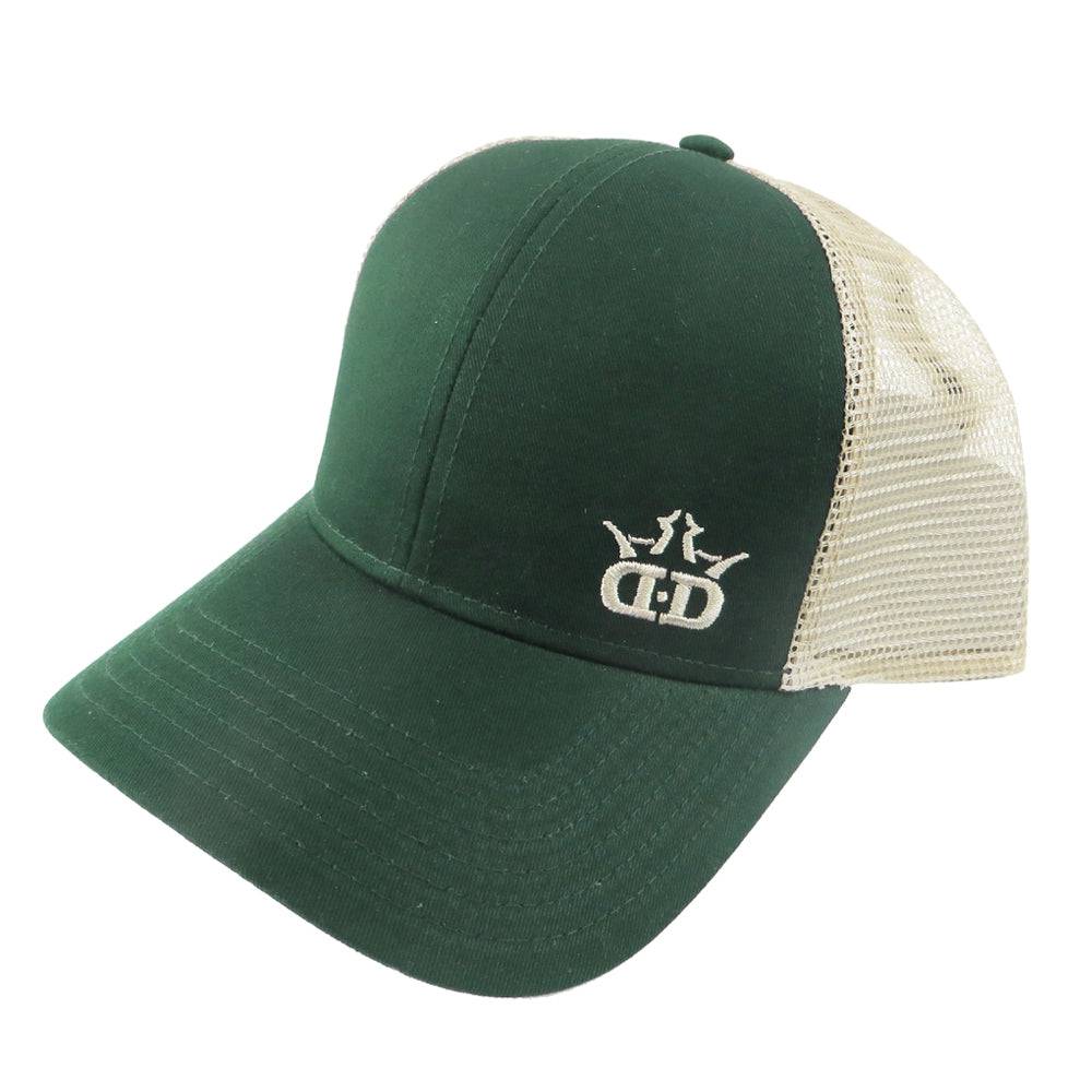 Dynamic Discs Apparel Green / Tan Dynamic Discs DD Logo Snapback Mesh Disc Golf Hat