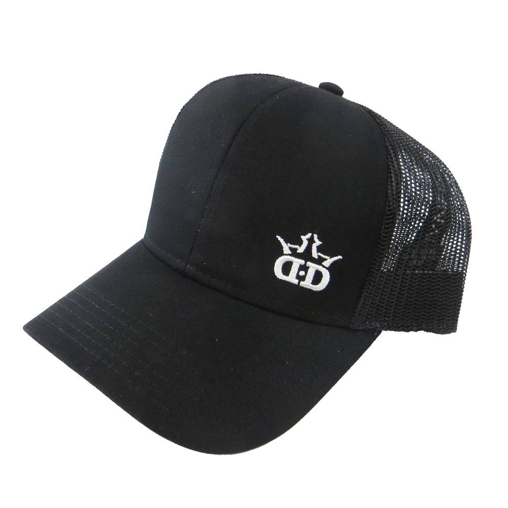 Dynamic Discs Apparel Black / Black Dynamic Discs DD Logo Snapback Mesh Disc Golf Hat