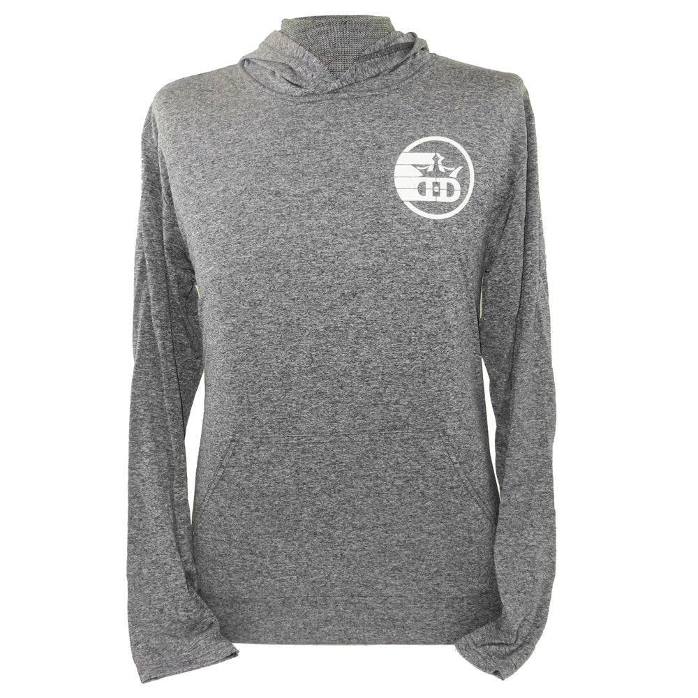 Dynamic Discs Apparel M / Black Dynamic Discs In Flight Lightweight Performance Pullover Hoodie Disc Golf Sweatshirt