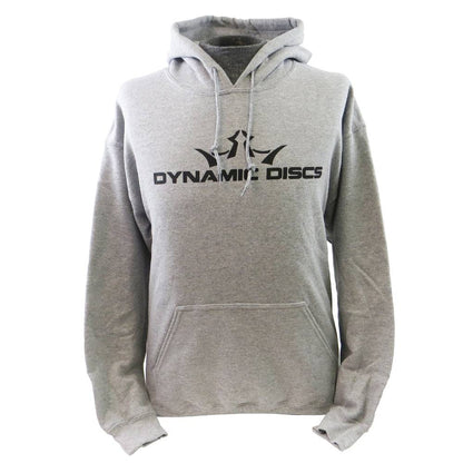 Dynamic Discs Apparel M / Light Gray Dynamic Discs King D's Logo Pullover Hoodie Disc Golf Sweatshirt