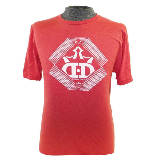 Dynamic Discs Apparel M / Red Dynamic Discs Lines of Sight Short Sleeve Disc Golf T-Shirt