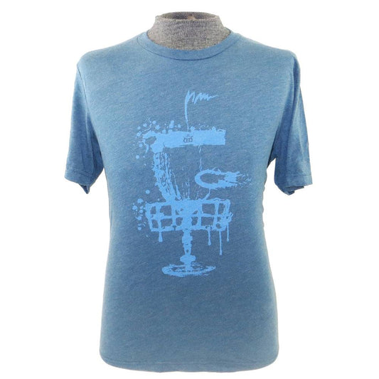 Dynamic Discs Apparel M / Blue Dynamic Discs Splatter Basket Short Sleeve Disc Golf T-Shirt