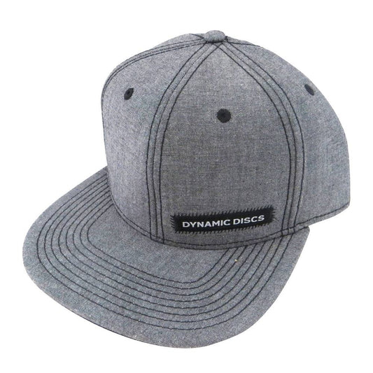 Dynamic Discs Apparel Gray Dynamic Discs Stitch Snapback Disc Golf Hat