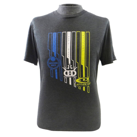 Dynamic Discs Apparel M / Black Dynamic Discs Tri-Fecta Trilogy Challenge Short Sleeve Disc Golf T-Shirt