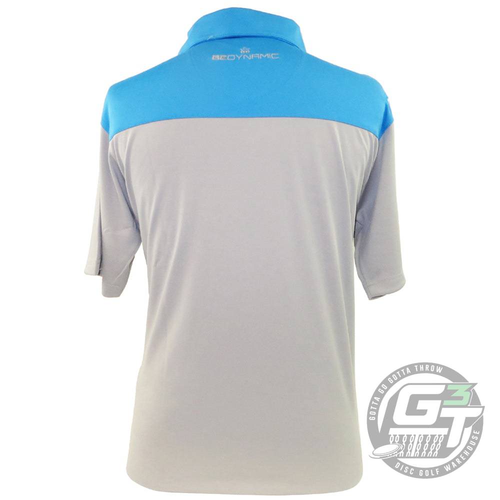 Dynamic Discs Apparel Dynamic Discs Two-Tone King D's Logo Short Sleeve Performance Disc Golf Polo Shirt