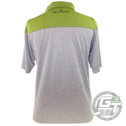 Dynamic Discs Apparel Dynamic Discs Two-Tone King D's Logo Short Sleeve Performance Disc Golf Polo Shirt