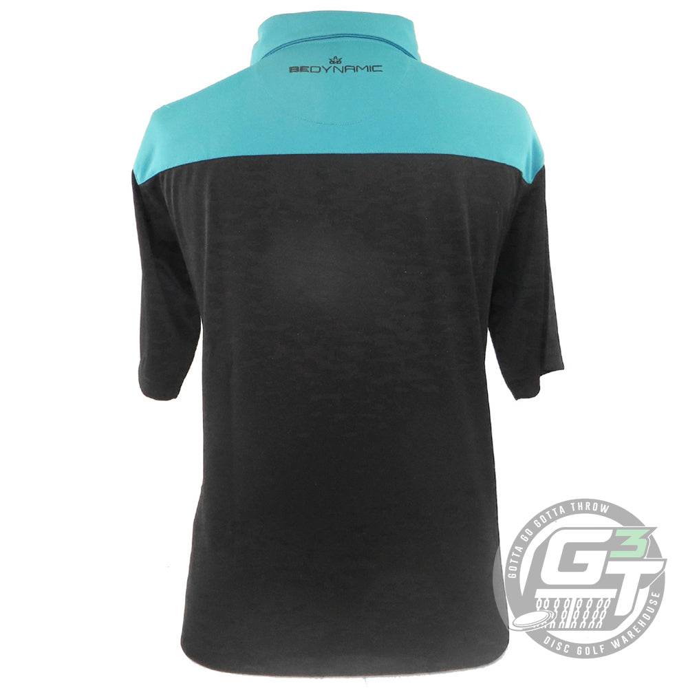 Dynamic Discs Apparel Dynamic Discs Two-Tone King D's Logo Short Sleeve Performance Disc Golf Polo Shirt