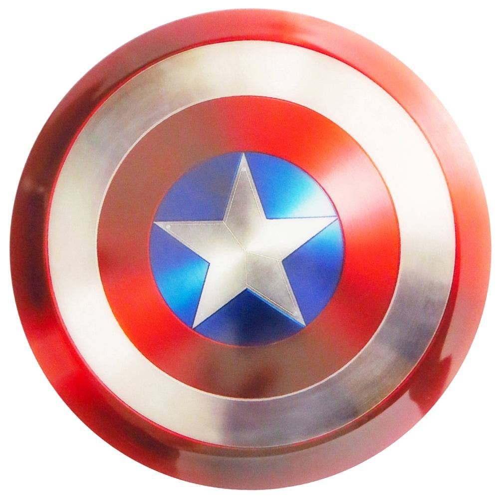 Dynamic Discs Golf Disc Dynamic Discs Marvel Captain America DyeMax Shield Fuzion Felon Fairway Driver Golf Disc