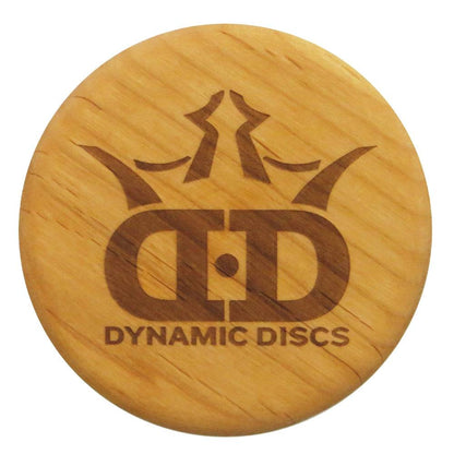 Dynamic Discs Mini Dynamic Discs DD Logo Alder Wood Mini Marker Disc