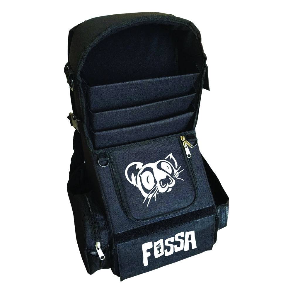 Fossa Bag Black / White Fossa Skinny Backpack Disc Golf Bag