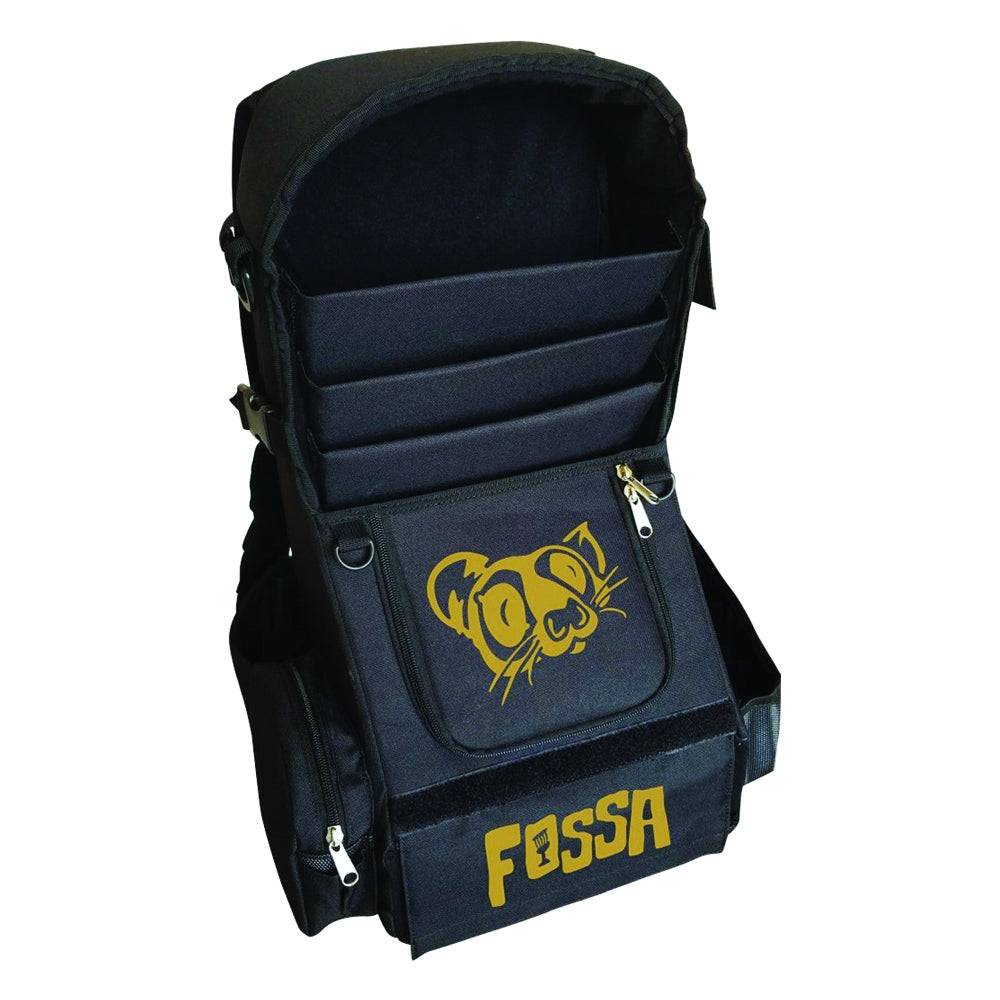 Fossa Bag Black / Gold Fossa Skinny Backpack Disc Golf Bag