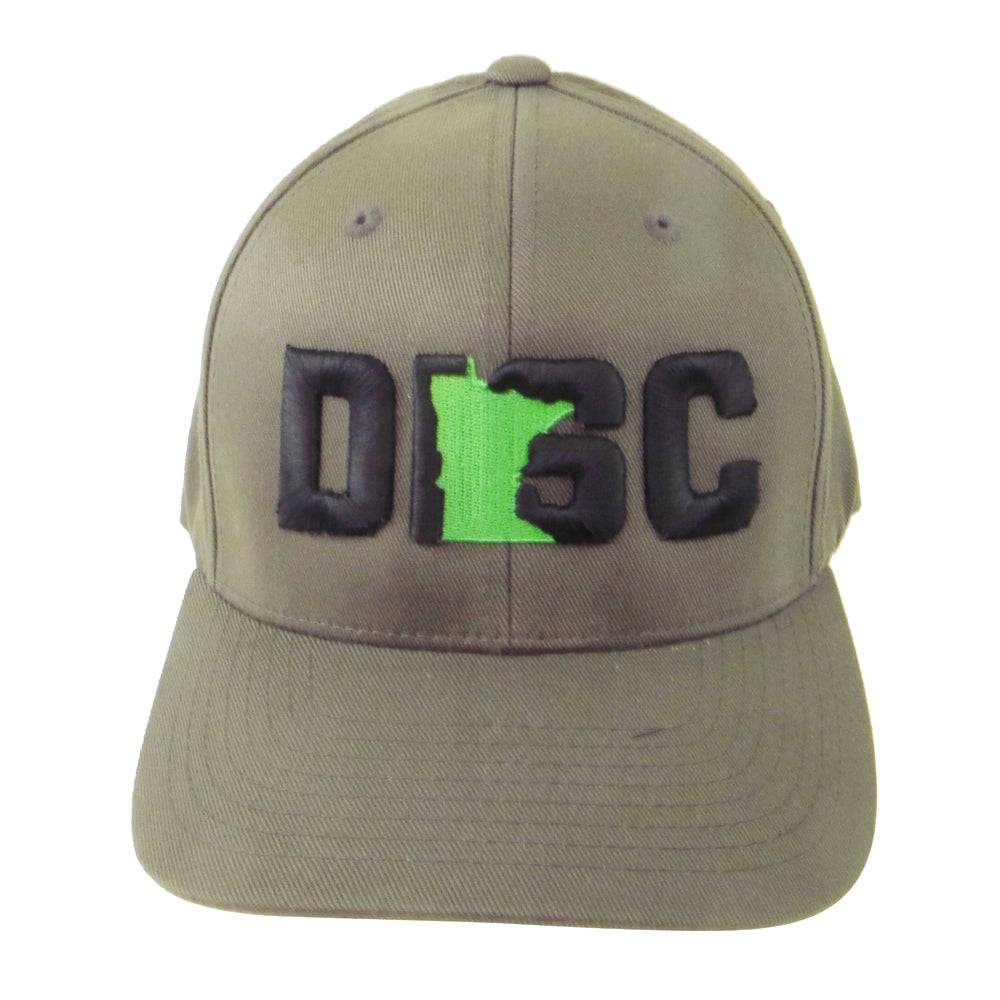 Gotta Go Gotta Throw Apparel Gotta Go Gotta Throw Minnesota Disc Curved Bill FlexFit Disc Golf Hat
