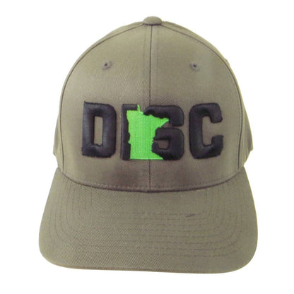 Gotta Go Gotta Throw Apparel Gotta Go Gotta Throw Minnesota Disc Curved Bill FlexFit Disc Golf Hat