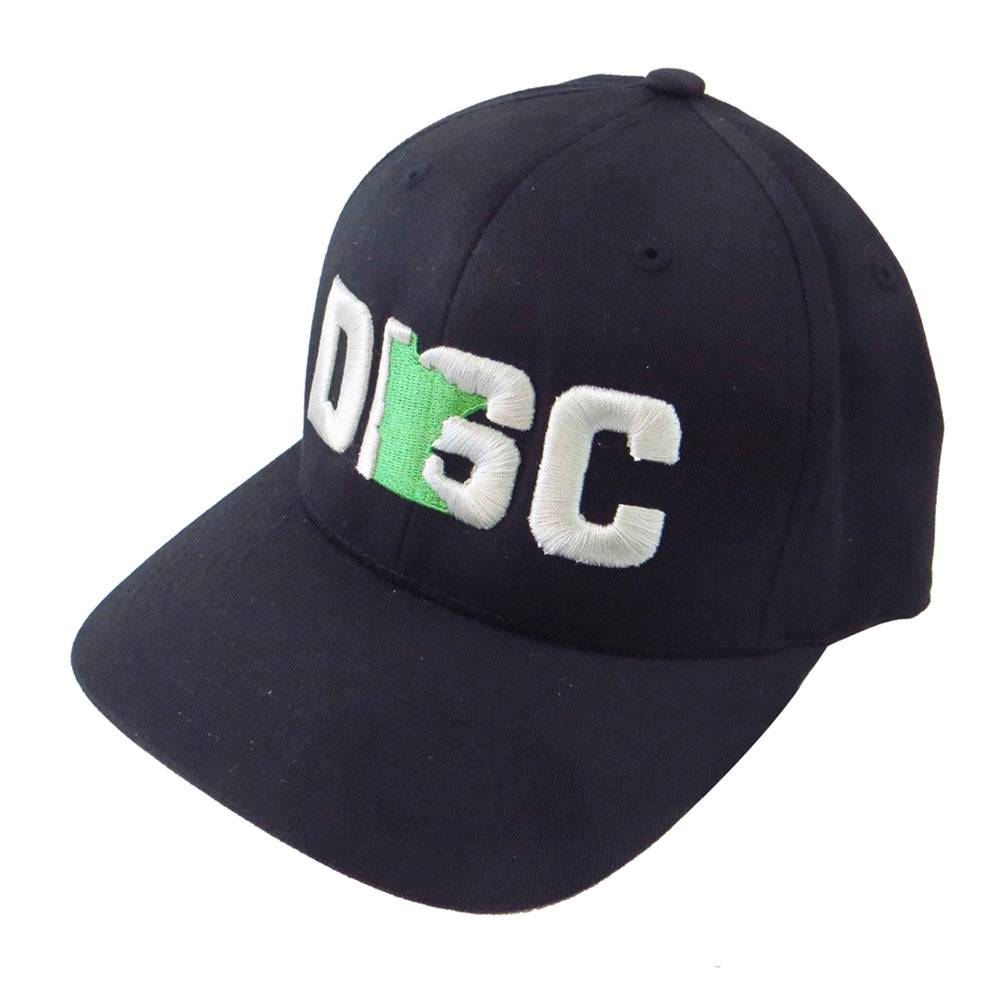 Gotta Go Gotta Throw Apparel S / M / Black Gotta Go Gotta Throw Minnesota Disc Curved Bill FlexFit Disc Golf Hat