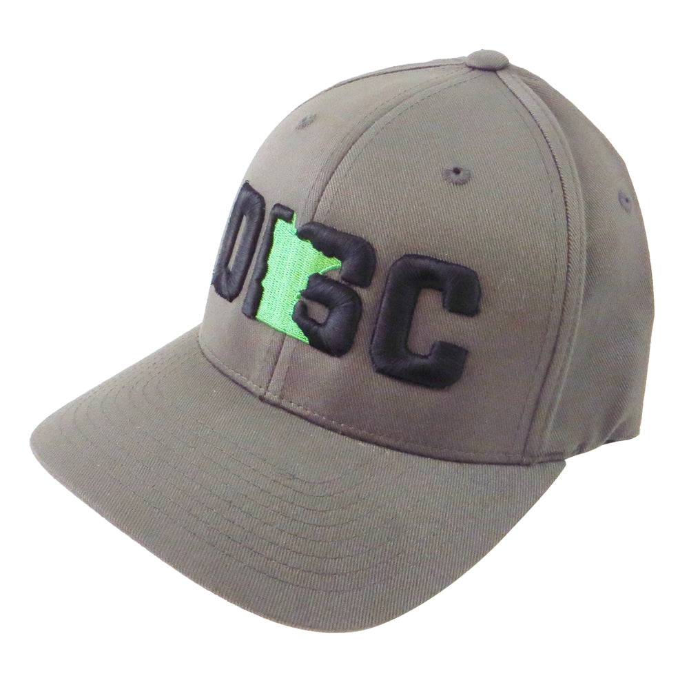 Gotta Go Gotta Throw Apparel S / M / Gray Gotta Go Gotta Throw Minnesota Disc Curved Bill FlexFit Disc Golf Hat