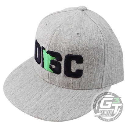 Gotta Go Gotta Throw Apparel 6 7/8" - 7 1/4" / Gray Gotta Go Gotta Throw Minnesota Disc Flat Bill FlexFit Disc Golf Hat