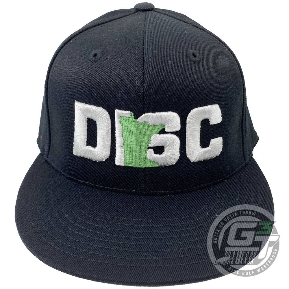Gotta Go Gotta Throw Apparel Gotta Go Gotta Throw Minnesota Disc Flat Bill FlexFit Disc Golf Hat