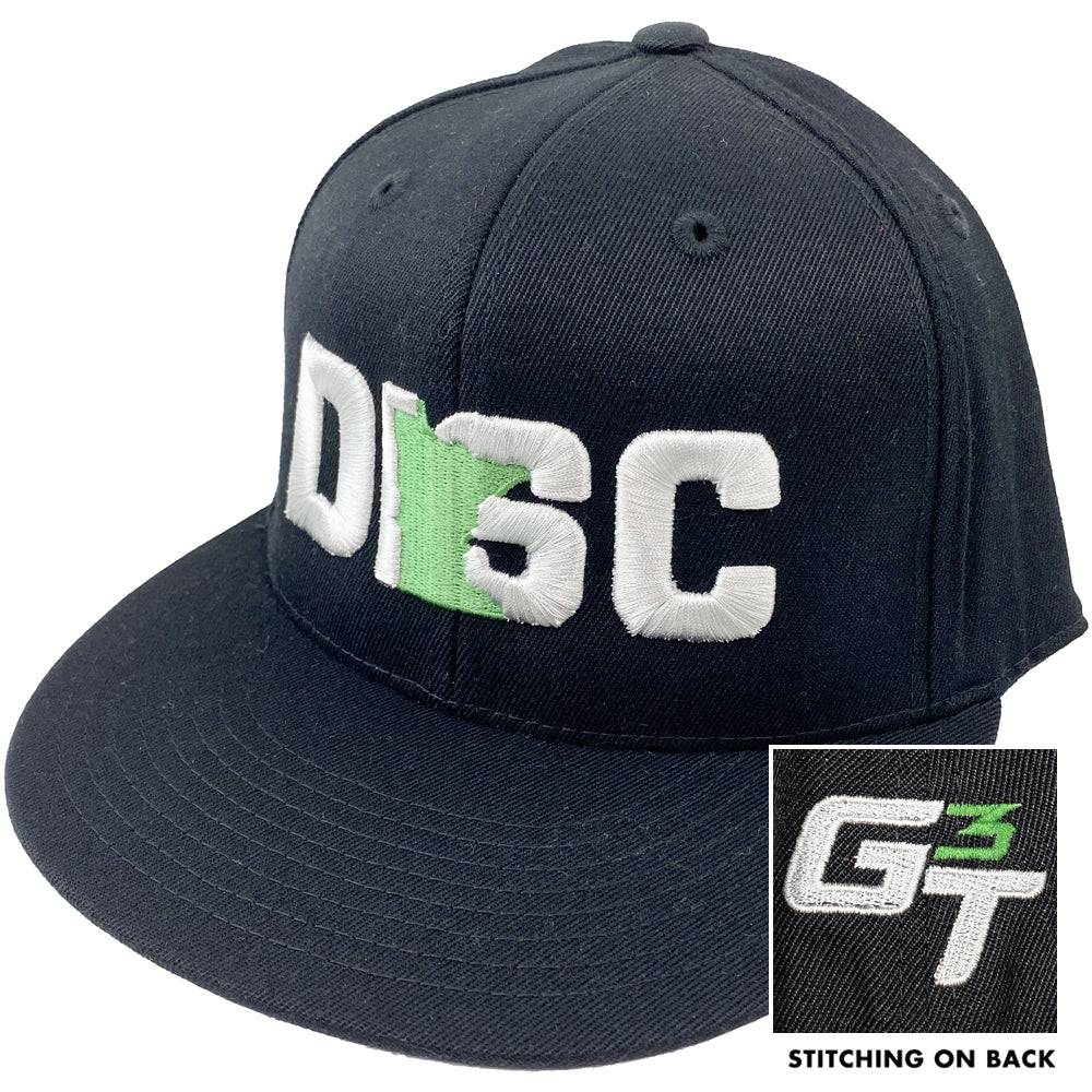 Gotta Go Gotta Throw Apparel Gotta Go Gotta Throw Minnesota Disc Flat Bill FlexFit Disc Golf Hat