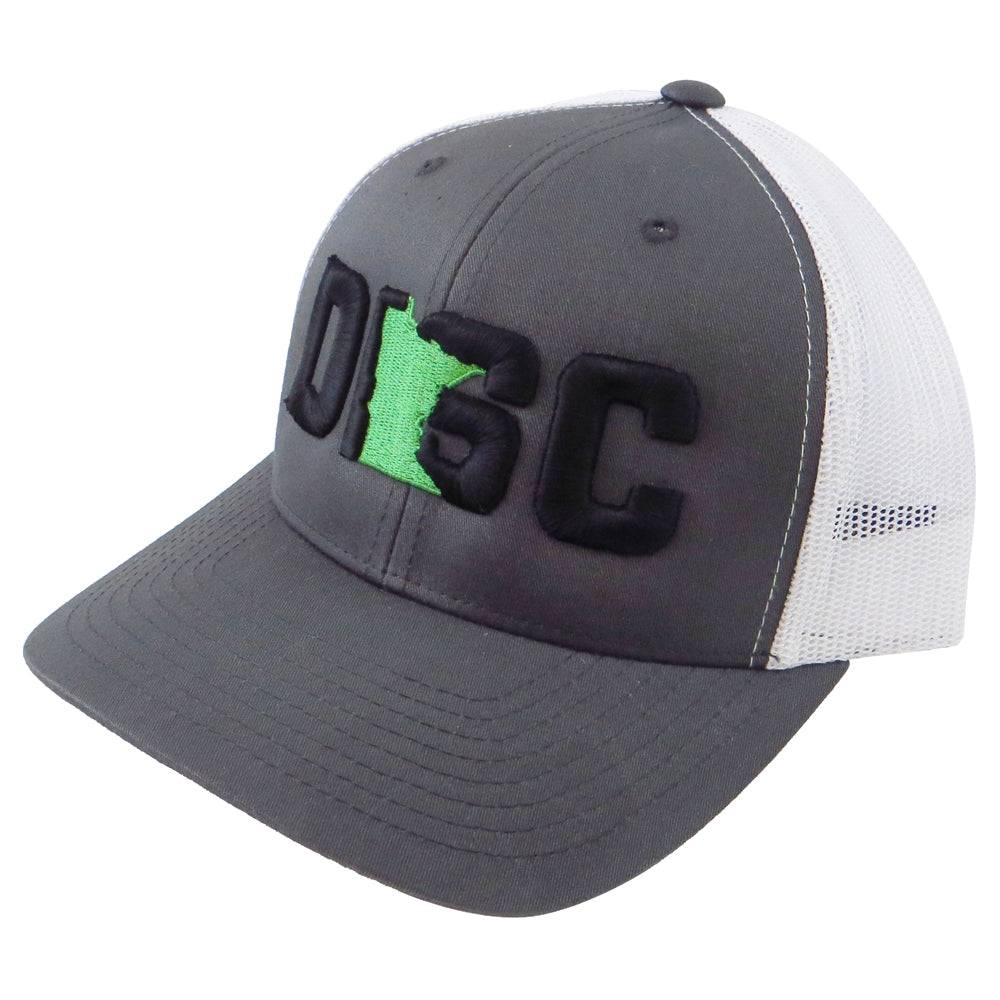 Gotta Go Gotta Throw Apparel Gray / White Gotta Go Gotta Throw Minnesota Disc Snapback Mesh Disc Golf Hat