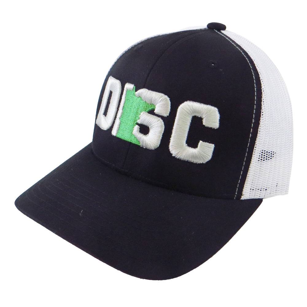 Gotta Go Gotta Throw Apparel Black / White Gotta Go Gotta Throw Minnesota Disc Snapback Mesh Disc Golf Hat