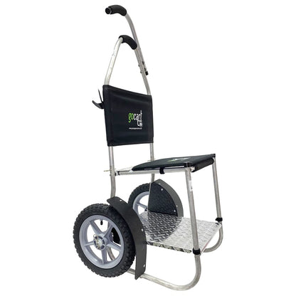 Gotta Go Gotta Throw Cart Silver GGGT Go Cart Disc Golf Cart