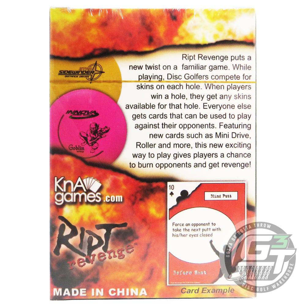 Innova Accessory Innova Ript Revenge Disc Golf Card Game