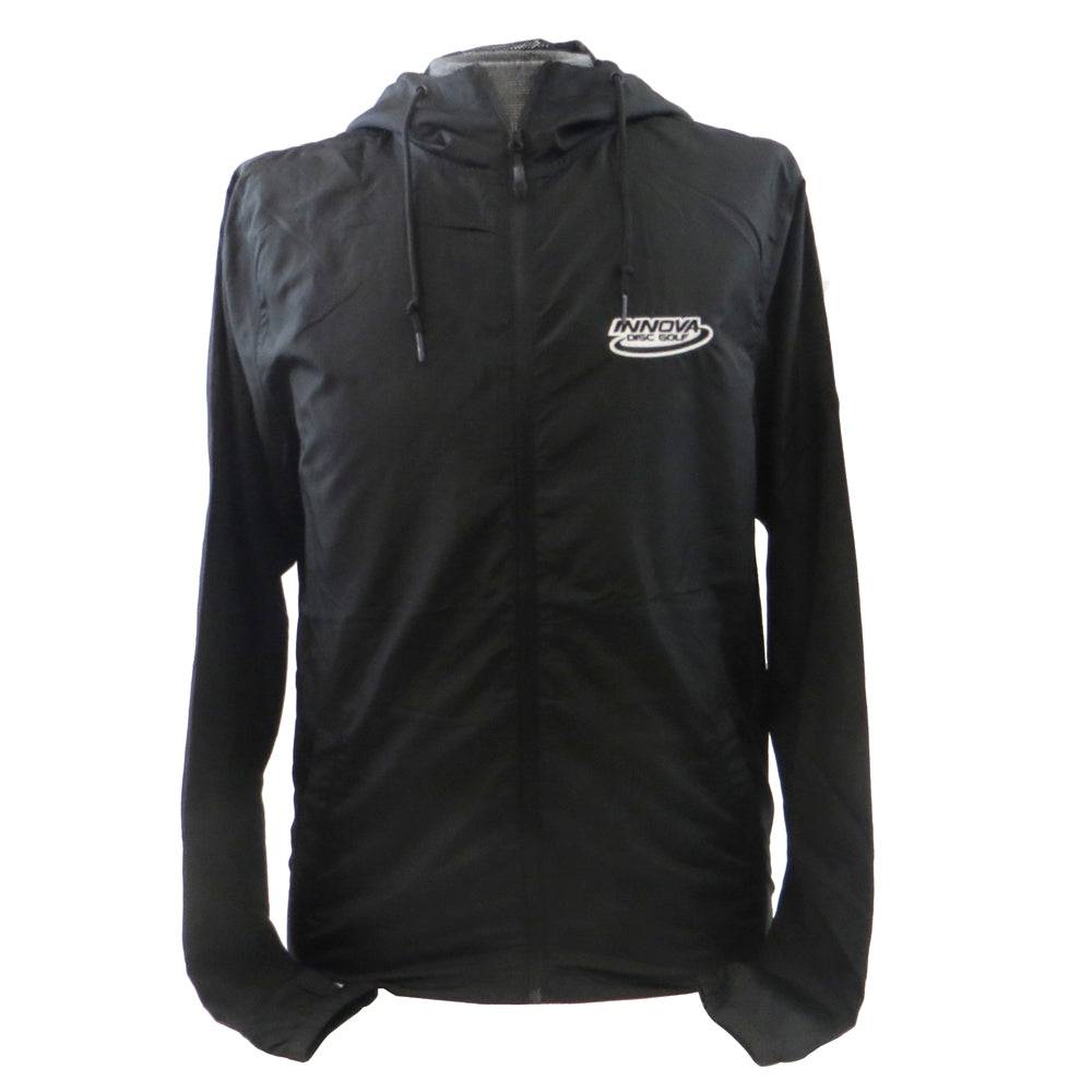 Innova Apparel S / Black Innova Logo Windbreaker Disc Golf Jacket