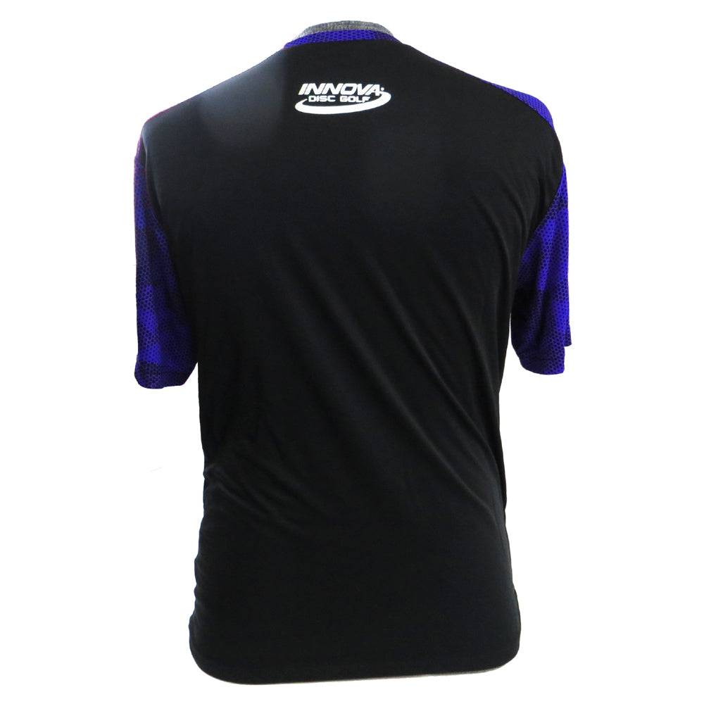 Innova Apparel Innova Rising Star Hex Camo Short Sleeve Performance Disc Golf Jersey