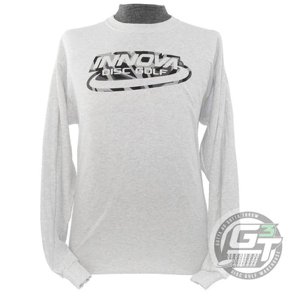 Innova Apparel S / Gray (Print Color May Vary) Innova Shatter Logo Long Sleeve Disc Golf T-Shirt
