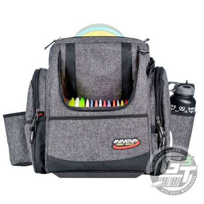Innova Bag Heather Black Innova Super HeroPack II Backpack Disc Golf Bag
